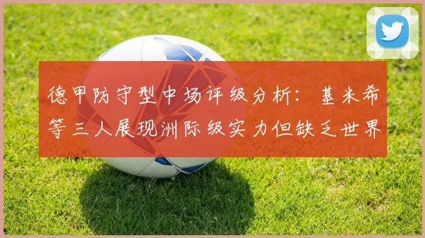 德甲防守型中场评级分析：基米希等三人展现洲际级实力但缺乏世界级球员